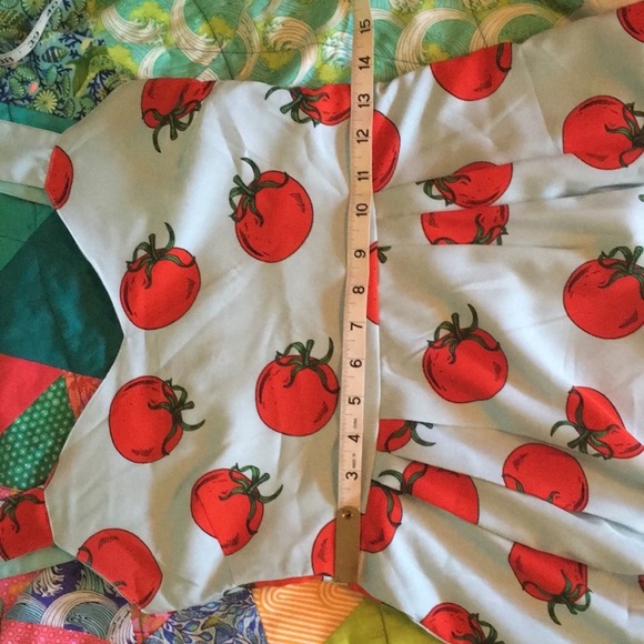 SOLD 🍅 Light blue mini dress Compania Fantastica size XS. Left side zipper. - Picture 7 of 11